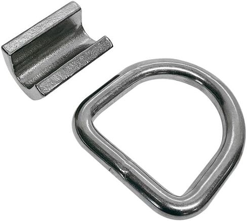 Prolinemax 4pc من الفولاذ المقاوم للصدأ T316 1 "حلقة لحام حلقة القارب البحرية د الحلق in Kuwait