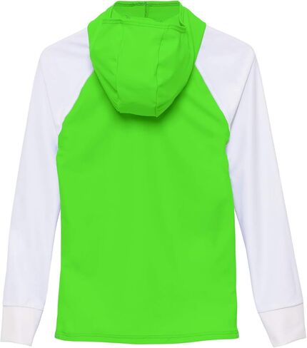 Tuga Boys Snorkel Hooded Rashguard ، Caribbean Fish Id ، UPF 50+ ، USA Made in Saudi Arabia