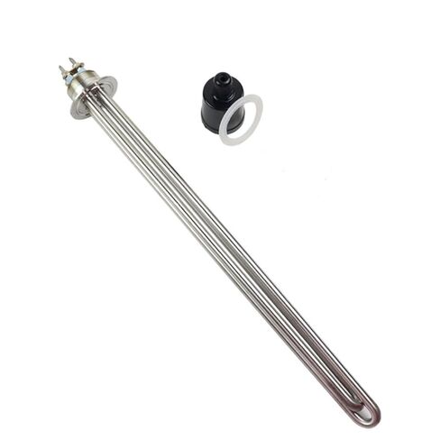 1PCS 1.5" Tri Clover 220v 2.5kw Water Heating Element SUS304 Electric Tubular Heater Pipe Immersion Heater for Brewing(Heater Clamp) in Kuwait