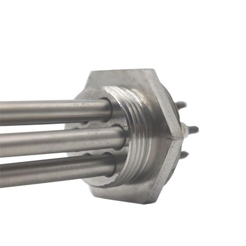 1PCS DN32 1 1/4 "العنصر الأنبوبي 220V/380V غمر سخان المياه الكهربائية نوع التدفئة المقاوم 3KW/4.5KW/6KW/9KW (NUTER NUT ، 9KW) in Kuwait