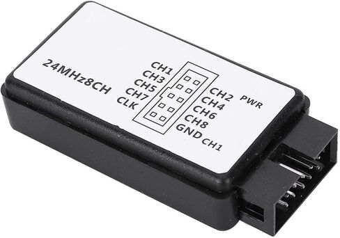 RiToEasysports USB Logic Analysis 24MHz High Speed 8 Channel Digital Pocket Size for Electronic Enthusiasts and Engineers for Memory in Saudi Arabia