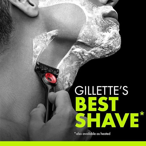 Gillette Labs Special NFL Chiefs Edition Shaving Razor for Men - 1 Handle, 1 Razor Blade Refill, Perfect for Game Day Grooming, GilletteLabs with Exfoliating Bar in Kuwait