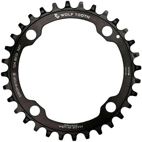 مكونات الأسنان الذئب 104BCD 32T Chainring Sropstop B Black in Saudi Arabia