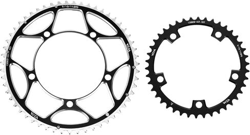 HARFINGTON Bike Chainring Set Round Narrow Wide Aluminum Chainring Chainwheel for Road Bike in Saudi Arabia