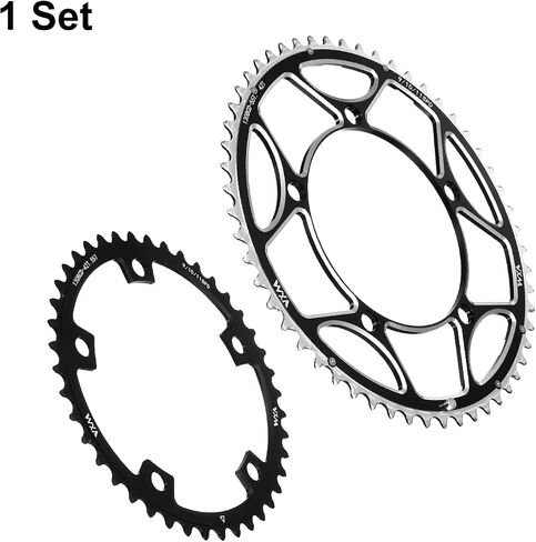 HARFINGTON Bike Chainring Set Round Narrow Wide Aluminum Chainring Chainwheel for Road Bike in Saudi Arabia