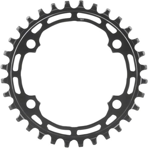 SHIMANO FC-MT510-1 Chainring - 32t, 12-Speed, Asymmetric 96 BCD, Black in Saudi Arabia