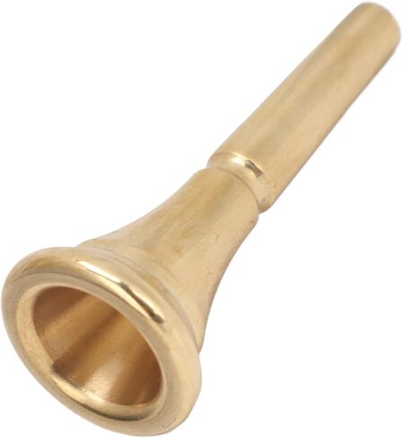 French Horn Mouthpiece Brass Standard Professional Replacement Accessory for Beginners and Professionals Bright Stylish Durable Smooth Airflow Easy Playability for Stage in Saudi Arabia