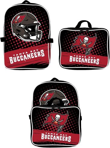 Tampa Bay Buccaneers Backpack Lunch Bag -Ideal for School, Travel, or Game Day in Saudi Arabia