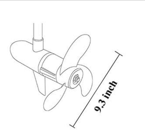 Aquos Haswing Trolling Motor Propeller in Kuwait