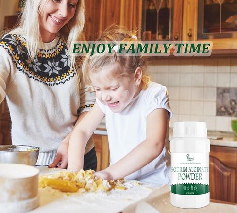 مسحوق الجينات الصوديوم 4 أوقية ، جينات الصوديوم النقية بنسبة 100 ٪ من أجل سماكة ، وكيل تلقائي من الدرجة الغذائية لصنع كرات كافيار فاخرة ، والآيس كريم ، وأكثر من ذلك ، ومثبت نباتي للخبز ، وغير المعدلة وراثيًا ونباتيًا in Kuwait