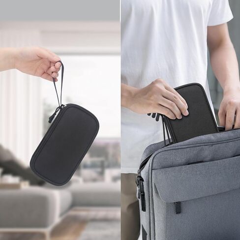 حالة محرك أقراص فلاش LACDO USB مع ملصقات ، حقبة محرك أقراص USB منظمات محرك محمولة ، سعة تخزين محمولة سعة كبيرة لمحركات أقراص Sandisk/Samsung Drive Memory ، بطاقة SD ، كابل ، أسود in Saudi Arabia