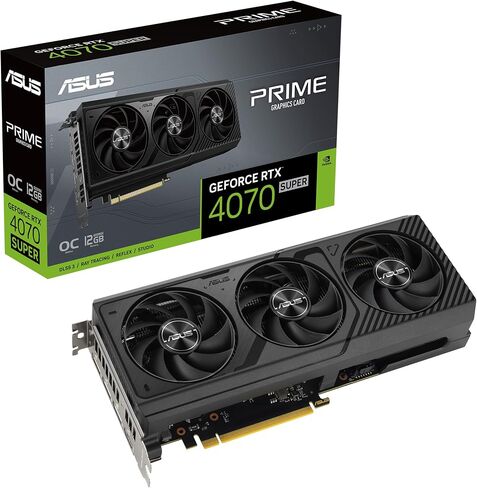 ASUS ROG Strix GeForce RTX™ 5070 OC Edition 12GB GDDR7 Graphics Card (PCIe® 5.0, 12GB GDDR7, HDMI®/DP 2.1, 3.2-Slot, Axial-tech Fans, MaxContact Design, Phase-Change GPU Thermal pad, Aura sync) in Saudi Arabia
