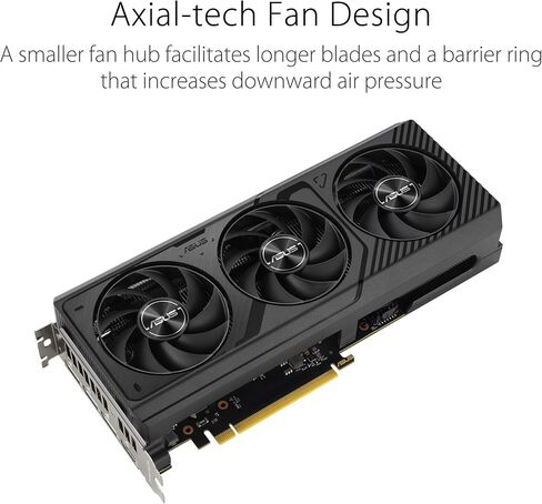 ASUS ROG Strix GeForce RTX™ 5070 OC Edition 12GB GDDR7 Graphics Card (PCIe® 5.0, 12GB GDDR7, HDMI®/DP 2.1, 3.2-Slot, Axial-tech Fans, MaxContact Design, Phase-Change GPU Thermal pad, Aura sync) in Saudi Arabia