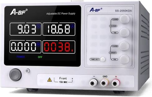 تبديل شاشة وحدة مزود الطاقة المعملية شاشة ملونة قابلة للتعديل مستقر عالي الدقة 4 أرقام LED (SS-5030KDS) in Kuwait