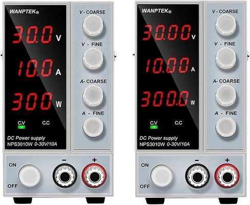 1PCS Adjustable Power Supply 60V 5A LED Digit Voltage Regulator Switch Laboratory Power Supply Bench 30V 10A DIY(4 Digits NPS306W) in Kuwait