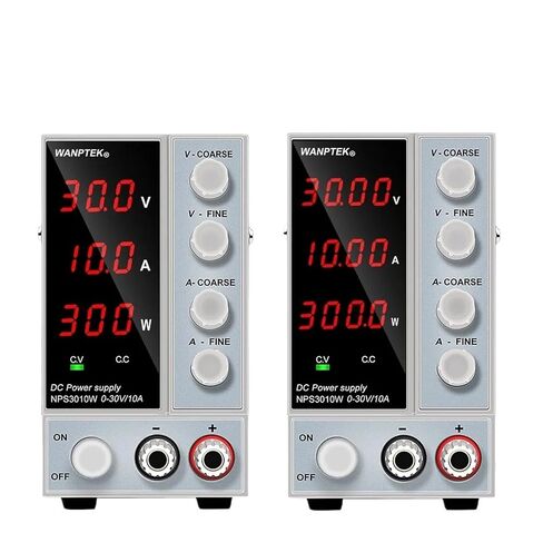 1PCS مزود الطاقة القابل للتعديل 60V 5A LED أرقام الجهد منظم التبديل مختبر مقعد إمداد الطاقة 30V 10A DIY (4 أرقام NPS306W) in Kuwait