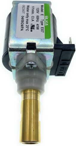 استبدال مضخة المياه MacMaxe لـ Tuttnauer Autoclave | RPI Part #TUP089 | OEM Part #PUM055-0005-1/1 Min. ON/OFF ، 120 فولت ، 60 هرتز ، 41W ، يشمل تركيب دوار كوع in Saudi Arabia