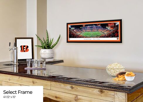 Cincinnati Bengals, Stripe - Unframed 40 x 13.5 Poster by Blakeway Panoramas in Saudi Arabia
