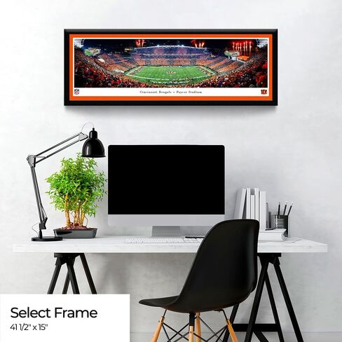Cincinnati Bengals, Stripe - Unframed 40 x 13.5 Poster by Blakeway Panoramas in Saudi Arabia