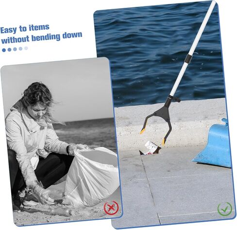 Handheld Garbage Grabber Tool Trash Picker with User Friendly Handle for Easy for Rubbish Collection Outdoor Indoor Settings in Saudi Arabia