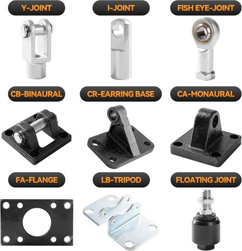 Foot Flange CB-100 for Foot Mounting Work for Pneumatic SC 100 Cylinder with 4 Screws in Kuwait