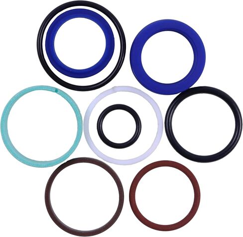 7J266-63400 Front Loader Boom & Duclinder Cylinder Seal Kit متوافقة مع Kubota L2800DT L2800F L3400DT L3400F L3700SU L3130DT L3130F L3430DT in Saudi Arabia