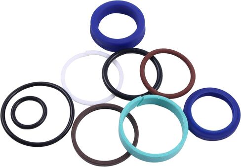 7J266-63400 Front Loader Boom & Duclinder Cylinder Seal Kit متوافقة مع Kubota L2800DT L2800F L3400DT L3400F L3700SU L3130DT L3130F L3430DT in Saudi Arabia