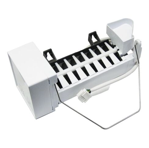 Refrigerator Ice Maker Assembly Replaces for Electrolux EI28BS36IW2 EI23BC36IS0 EI27BS16JS6 EI27BS16JS0 EI28BS51IW2 EI23BC36IB0 Kenmore 25370419417 25370423416 25370413410 25370412410 25370423413 in Kuwait