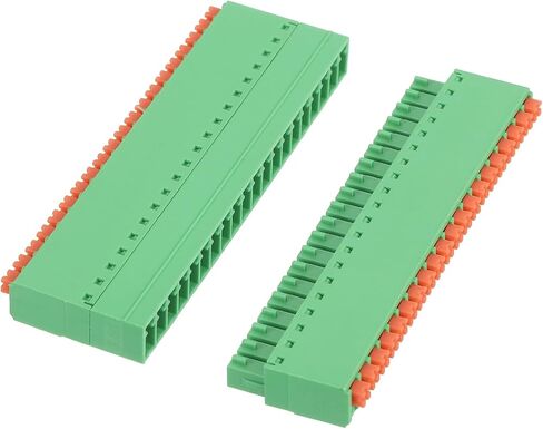 Meccanixity 1 مجموعة 14-Pin 3.81mm/0.15 "PITT PCB Mount Mount Terminal Block Conclats مستقيمة لا يوجد لحام 15EDGKN موصلات الذكور والإناث لصالح 22-16AWG in Kuwait