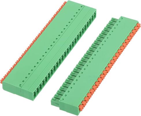 Meccanixity 1 مجموعة 14-Pin 3.81mm/0.15 "PITT PCB Mount Mount Terminal Block Conclats مستقيمة لا يوجد لحام 15EDGKN موصلات الذكور والإناث لصالح 22-16AWG in Kuwait