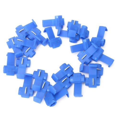 ywbl-wh 25pcs0.75-2.5mm مربع/AWG 14 إلى 18 أسلاك مقطع لحامت حلقة سلكية سريعة ، المسمار in Saudi Arabia