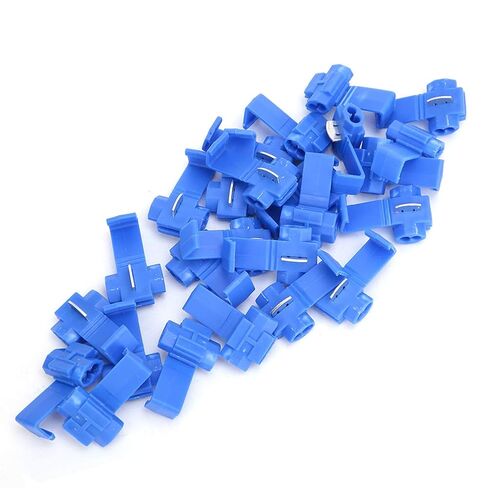 ywbl-wh 25pcs0.75-2.5mm مربع/AWG 14 إلى 18 أسلاك مقطع لحامت حلقة سلكية سريعة ، المسمار in Saudi Arabia