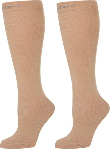Compressionz 30-40 مم زئبق جوارب ضغط عالية الضغط الرجال والنساء | دعم جوارب السفر والممرضات والرياضيين in Kuwait