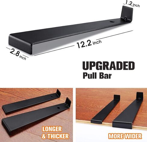REXBETI Laminate Wood Flooring Installation Kit, LVP Installation Kit, Vinyl Flooring Tools - Tapping Block with Handle, Pull Bar, Double-Faced Mallet and Spacers in Saudi Arabia
