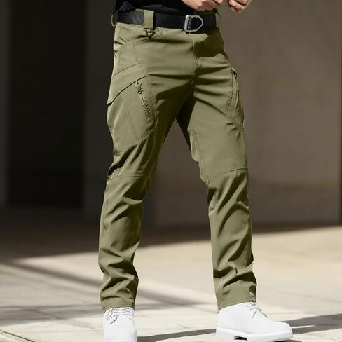 Cargo Pants for Men Relaxed Fit Stretch Waterproof Work Pant Outdoor Joggers Hiking Sweatpants with Multi Pockets in Saudi Arabia