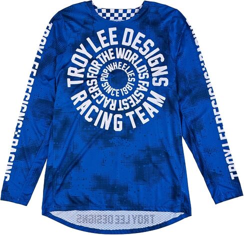 Troy Lee Designs Youth GP PRO AIR Jersey; Carlsbad 97 Blue MD in Saudi Arabia