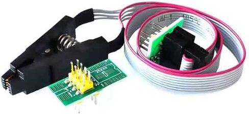 10pcs Soic8 SOP8 فلاش رقاقة اختبار IC محول المقبس 150MIL 205MIL BIOS/24/25/93 in Saudi Arabia