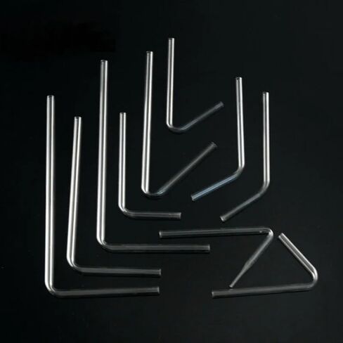 أنبوب توصيل الزجاج 5pcs - مستقيم/y/y/t نوع توصيل أنبوب التوصيل لاستخدام المختبر (النوع 1) in Saudi Arabia