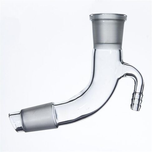 19/26 24/29 Glass Adapter Vacuum Take Off with Hose Connector Tube - Lab Supplies for and Science Experiments(24 29) in Saudi Arabia