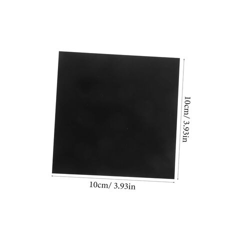 5pcs فراغات الألومنيوم المختلطة ، 3.93 × 3.93x0.02 في ورقة صناعية فارغة من الألومنيوم الأسود ، الورقة المعدنية الرقيقة من لوحة الإشارة للنقش ، المصنوعة يدويًا ، ديي ، ديكور المنزل in Kuwait