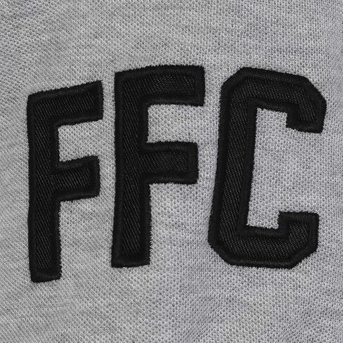 فولهام FC هدية كرة القدم الرسمية رجال على النقيض من قميص بولو الأكمام in Saudi Arabia