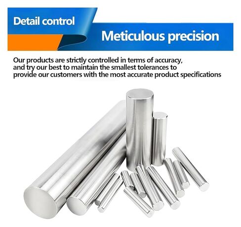 Stainless Steel Round Bar,Metal Rod, 100-500mm 304 16mm Diameter for Industry, Metal Working Hobbies and DIY Craft,16x200mm(16x200mm) in Kuwait