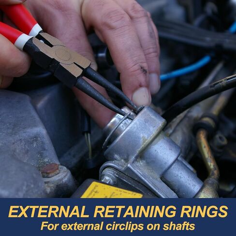 PATIKIL 32mm ID Internal Retaining Rings, 20 Pcs E-Clip Snap Ring 304 Stainless Steel Internal Circlip for Automobile Valve Equipment Bearings in Saudi Arabia