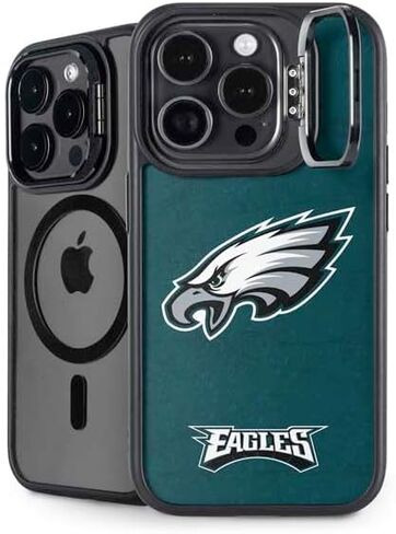 Skinit Kickstand Phone Case متوافق مع iPhone 16 Pro Max - NFL Philadelphia Eagles المرخصة رسميًا in Saudi Arabia