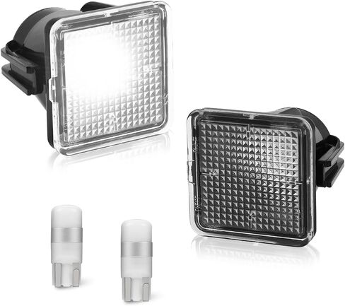 LED LED لوحة رخصة مصباح مصباح مصباح المصباح مع مقبس لعام 2005-2015 تويوتا تاكوما و 2000-2013 TUNDRA بيك آب ، مصباح العلامة الوفيرة الخطوة الخلفية 6000K ، حزمة 2 ، OEM# 81691-0C010 81271-0C010 in Kuwait