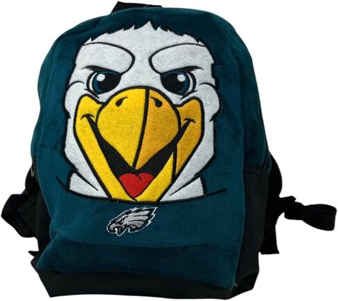 Foco Philadelphia Eagles Swoop Mini Backpack NFL شعار على ظهره ، وألوان صغيرة ، وفريق. in Saudi Arabia