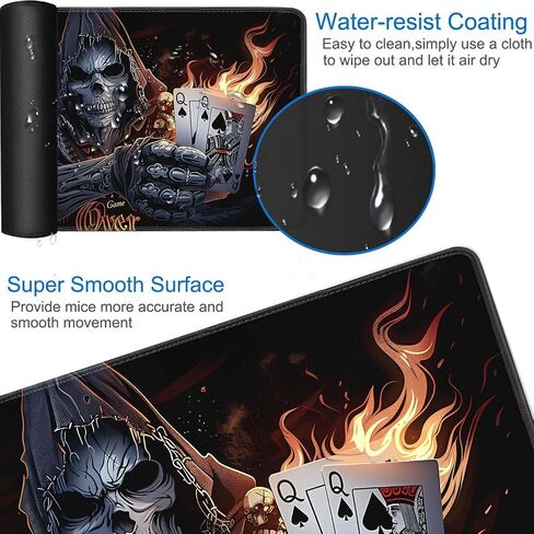 بالنسبة إلى MTG Playmat + Draphstring Travel Pouch + 6 Dice Counter ، من أجل لعبة Playmats لبطاقات تداول الطاولة أو لوحة الماوس ، ومطاط مضاد للانزلاق 24 × 14 ، و ANIME Warrior Girls for TCG Playmat (لا مع منطقة) in Kuwait