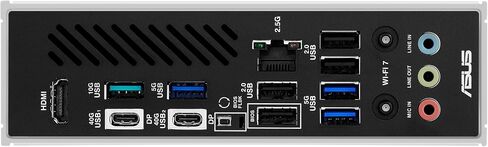 ASUS X870 MAX GAMING WIFI7 W AMD AM5 ATX Motherboard, 8-layer White PCB, 12+2+1 80A DrMOS, DDR5, PCIe 5.0 x16 Q-Release, 3x M.2, Wi-Fi 7 Q-Antenna, USB4® Type-C®, 2.5Gb LAN, BIOS FlashBack™, Aura Sync in Saudi Arabia