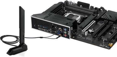 ASUS X870 MAX GAMING WIFI7 W AMD AM5 ATX Motherboard, 8-layer White PCB, 12+2+1 80A DrMOS, DDR5, PCIe 5.0 x16 Q-Release, 3x M.2, Wi-Fi 7 Q-Antenna, USB4® Type-C®, 2.5Gb LAN, BIOS FlashBack™, Aura Sync in Saudi Arabia