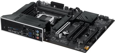 ASUS X870 MAX GAMING WIFI7 W AMD AM5 ATX Motherboard, 8-layer White PCB, 12+2+1 80A DrMOS, DDR5, PCIe 5.0 x16 Q-Release, 3x M.2, Wi-Fi 7 Q-Antenna, USB4® Type-C®, 2.5Gb LAN, BIOS FlashBack™, Aura Sync in Saudi Arabia